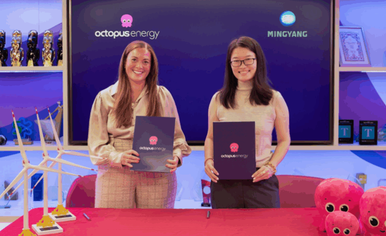 Zoisa North-Bond (CEO of Octopus Energy Generation) in conversation with Angie Chao Zhang (Director, Vice President of Ming Yang Smart Energy)